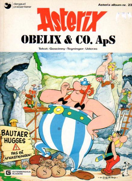 Asterix Danish Nr. 23 - ASTERIX Obelix & Co. ApS- 1978 - used